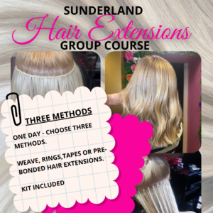 group hair extensions training Sunderland